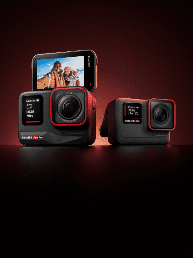 Insta360 CINSPHD/F Perche à selfie 1/4 pouce noir pour Insta360 X3, batterie  intégrée, rotule 3D, Bluetooth - Conrad Electronic France