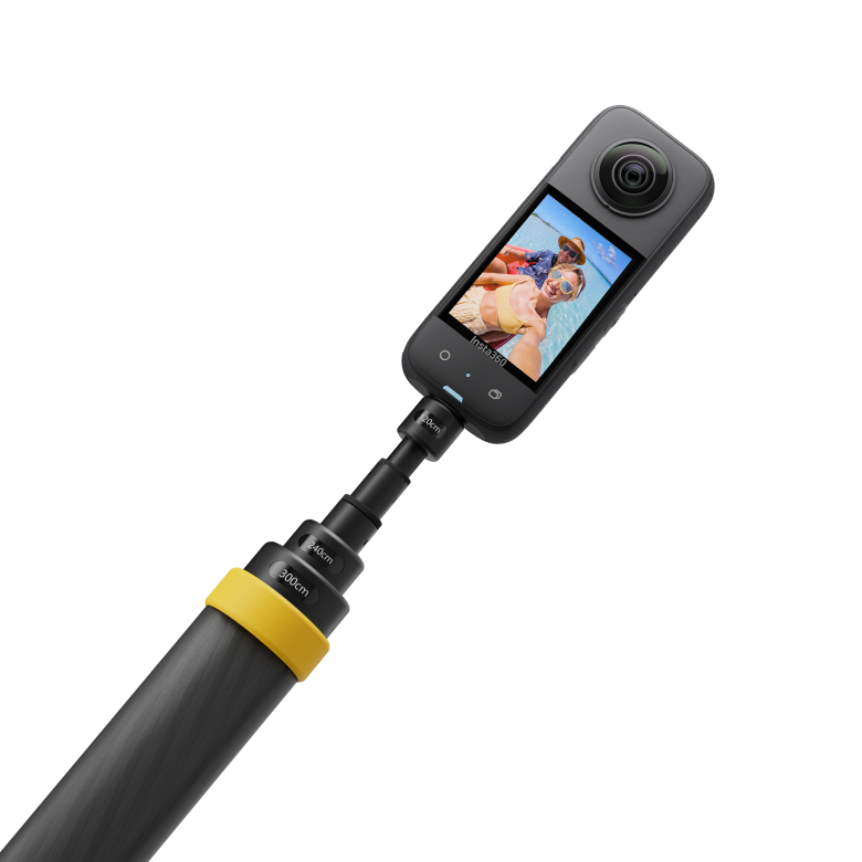 47.64 Action Cameras Selfie Stick Extendable for Insta360 Sports Camera,  Selfie Vlogging Invisible Extension Pole