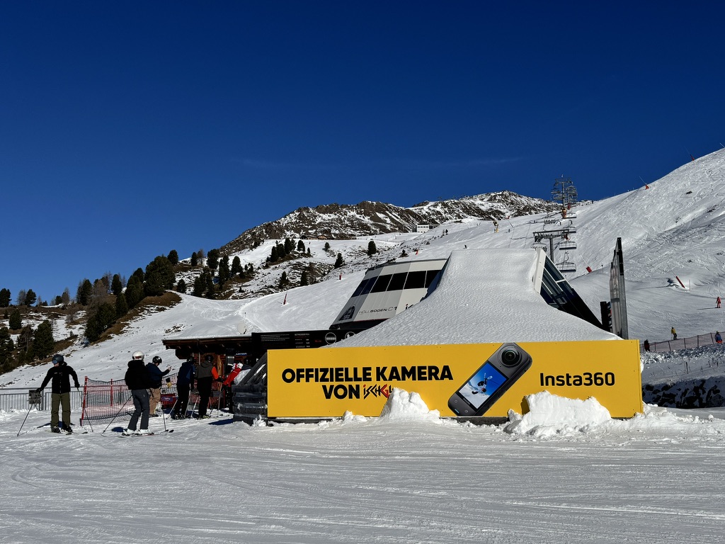 Skigebiet Ischgl.