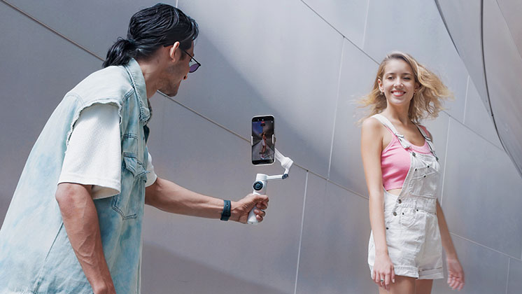 Insta360 Flow 2, the all-in-one gimbal for creators.