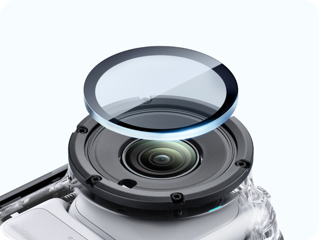 Gabbia Protettiva Per Insta360 GO Ultra – Telaio In PC Con Slitta Fredda, Per Microfono E Luci, Montaggio Rapido A Scatto
