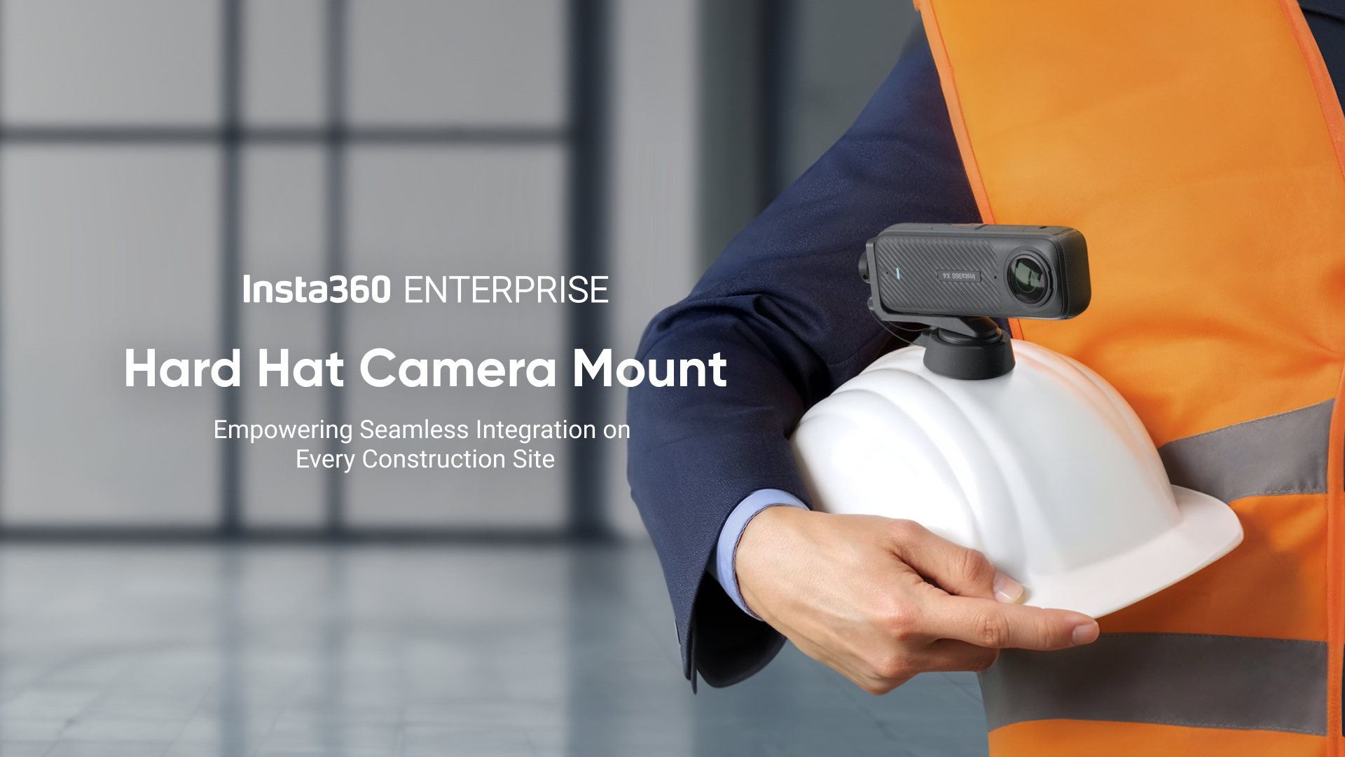 New Construction Hard Hat Camera Mount: Built Tough for Easy 360º Footage