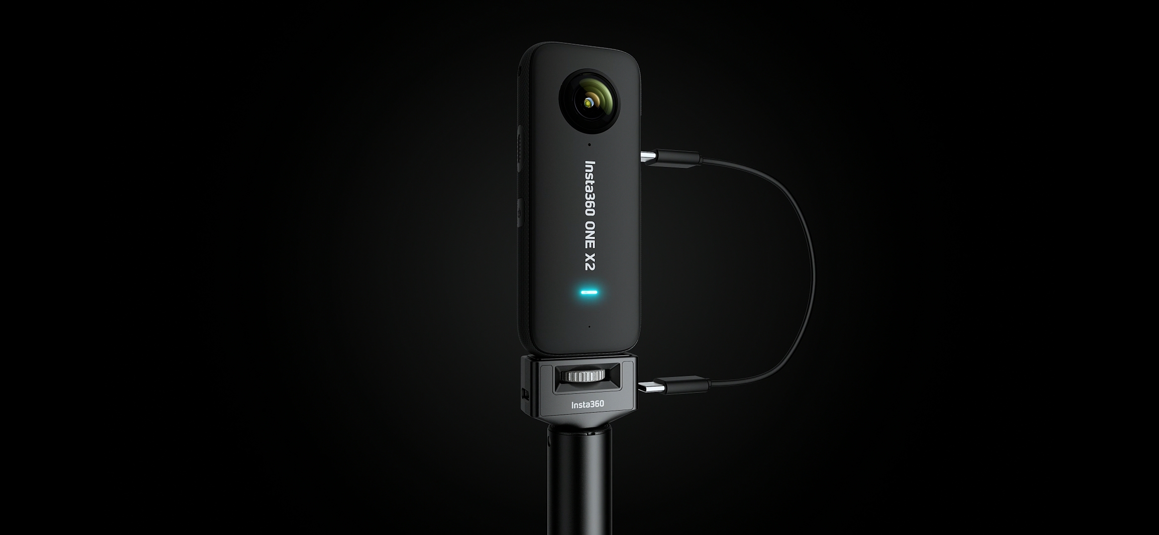 Insta360-Palo de Selfie Power, Control remoto para Insta 360 X3 / ONE X2 /  RS/R, accesorios originales