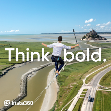 与风为伴，他是百米高空的自由行者！｜影石Think bold