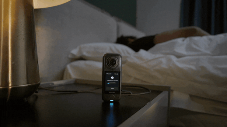 Insta360+ cloud service on Insta360 X4 Air.