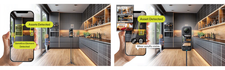 An example of Proptech Labs' Automated Comments and Asset Detection technology.