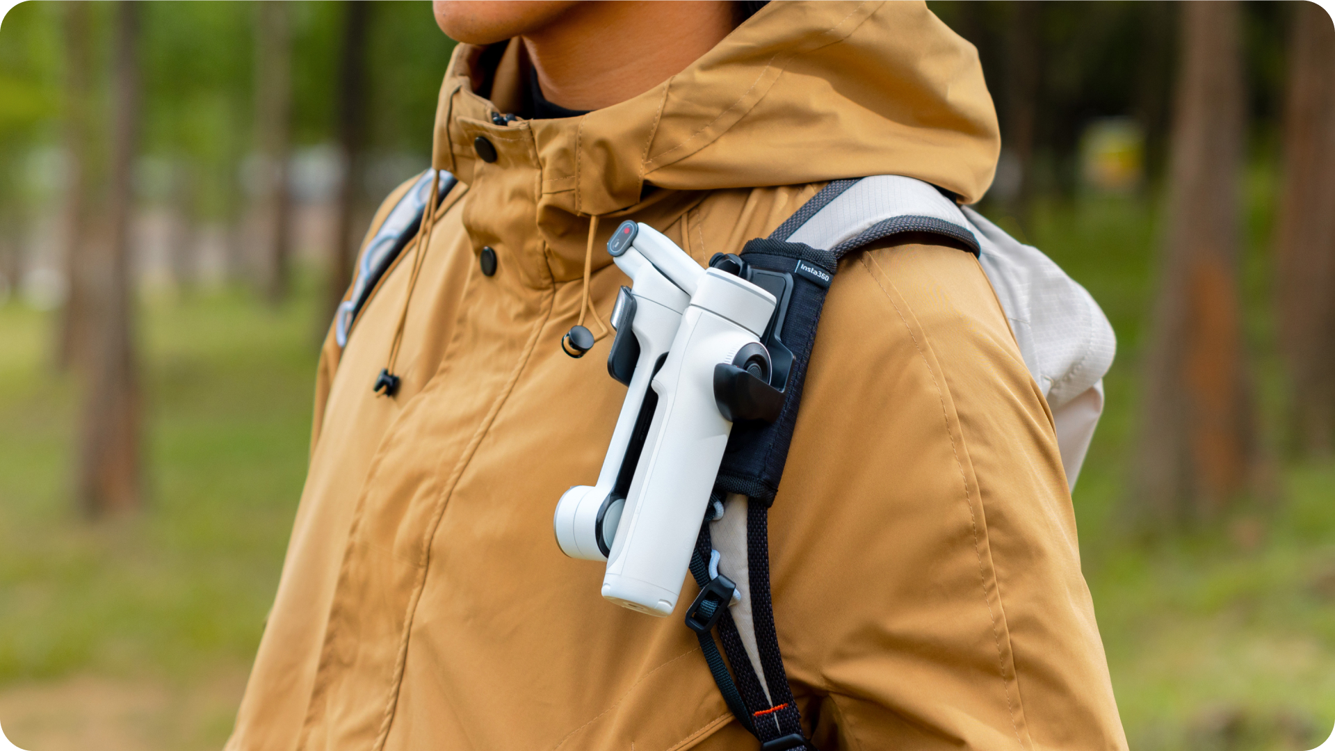 Buy Insta360 Flow 2 Pro/Flow 2 Backpack Mount | Official Accessory