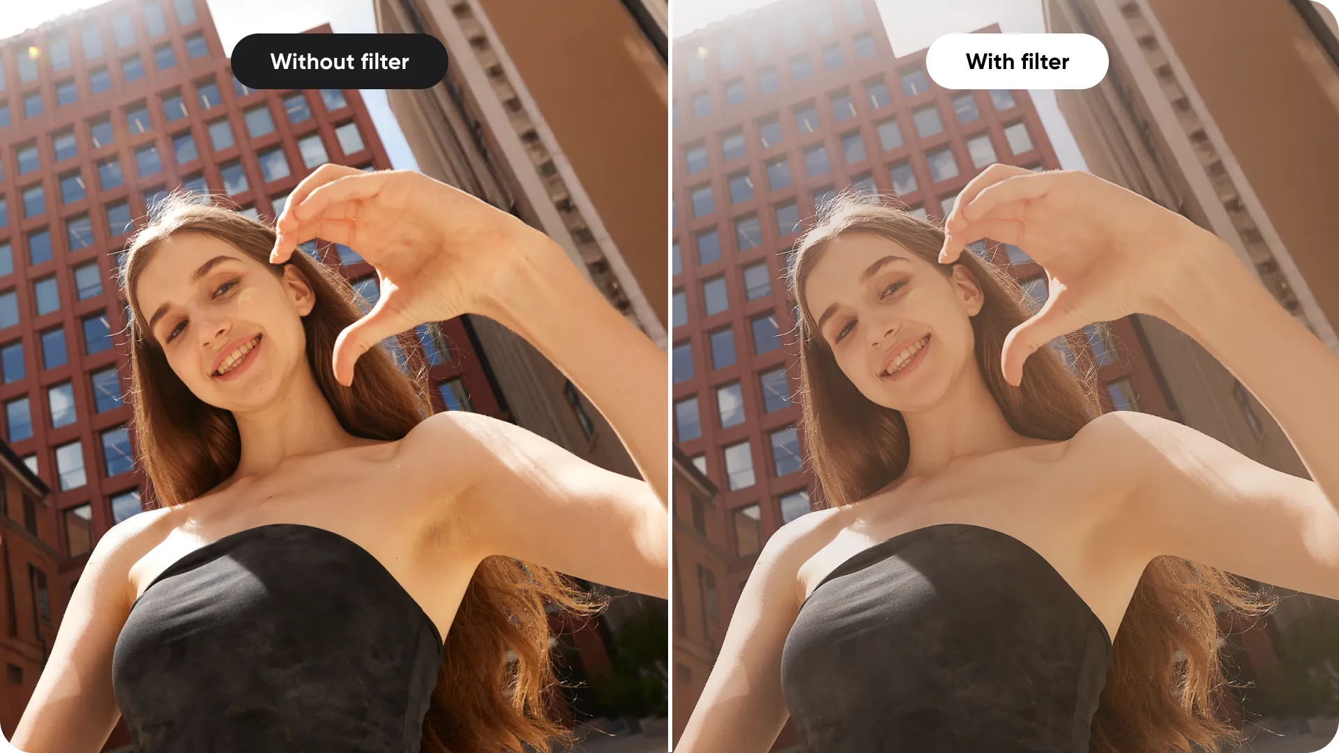 Efekt soft light z filtrem Black Mist Filter Insta360