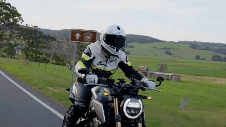 Motorcycling with Insta360 X5.