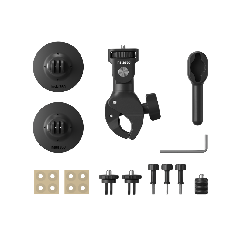 Vamson Motorcycle Accessories Mount Kit For Insta360 X3 One X2 Rs