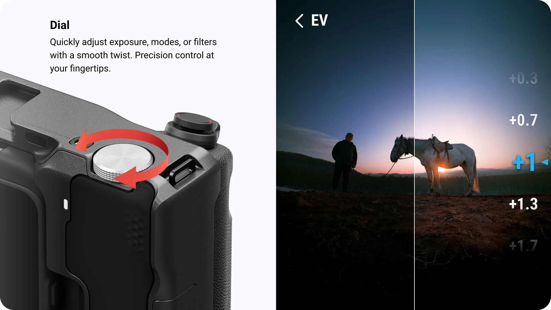 Ujęcia dynamiczne z Xplorer Grip Pro Kit