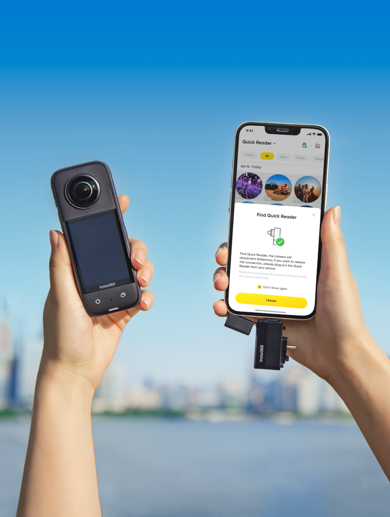 Insta360 X3 Quick Reader EN+RU