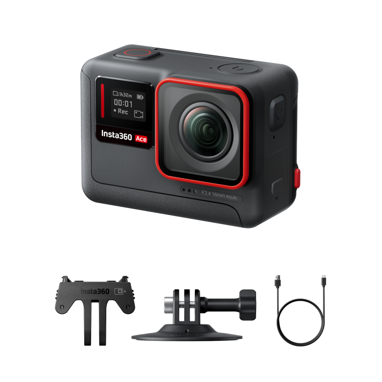 Insta360 Ace Pro Creator Kit - Waterproof Action Camera Co-Engineered with  Leica, Flagship 1/1.3 Sensor and AI Noise Reduction for Unbeatable Image