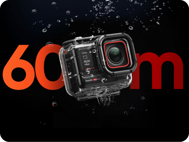 ダイビングハウジングケース Insta360 Ace Pro用 水中ダイビング