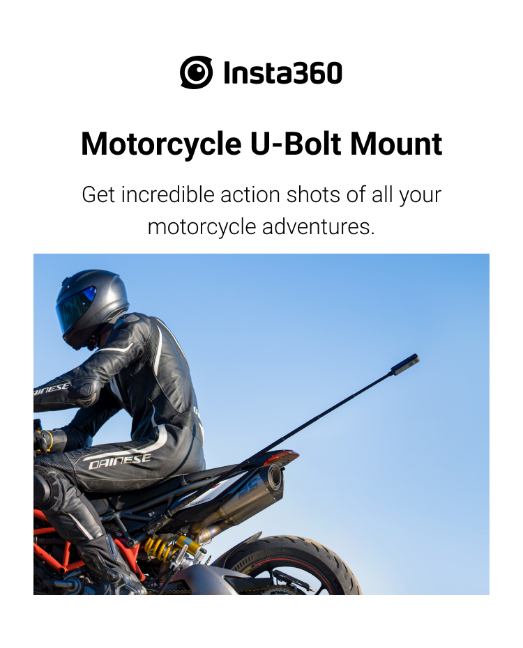 Insta360 X3 Motorcycle U-Bolt Mount Kit Insta360-X3 Kosovo