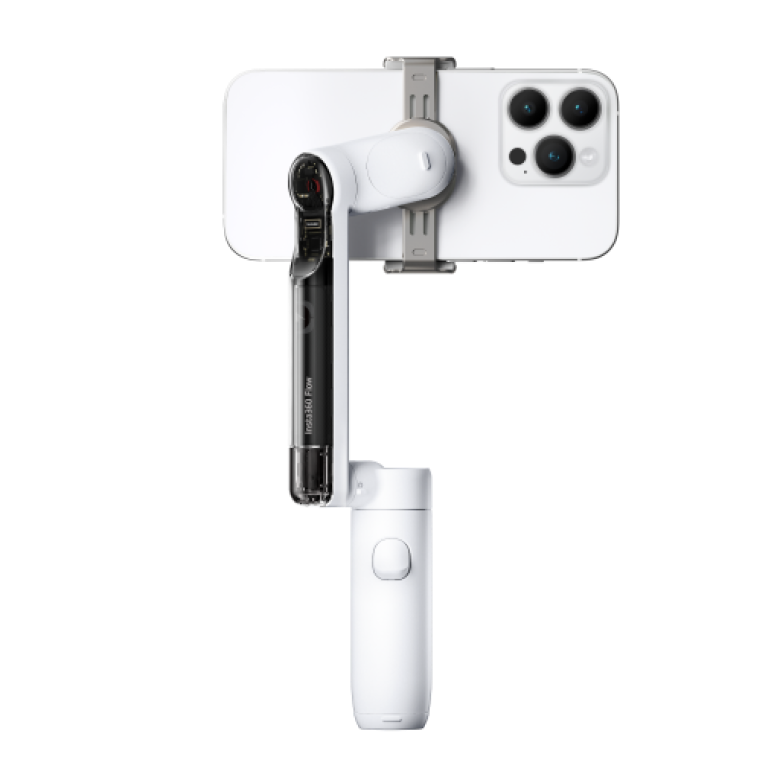 Insta360 Flow Smartphone Gimbal Stabilizer (White) - CINSABBA 
