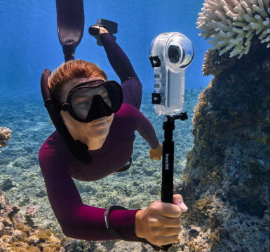 the ultimate 
8k 360 action cam