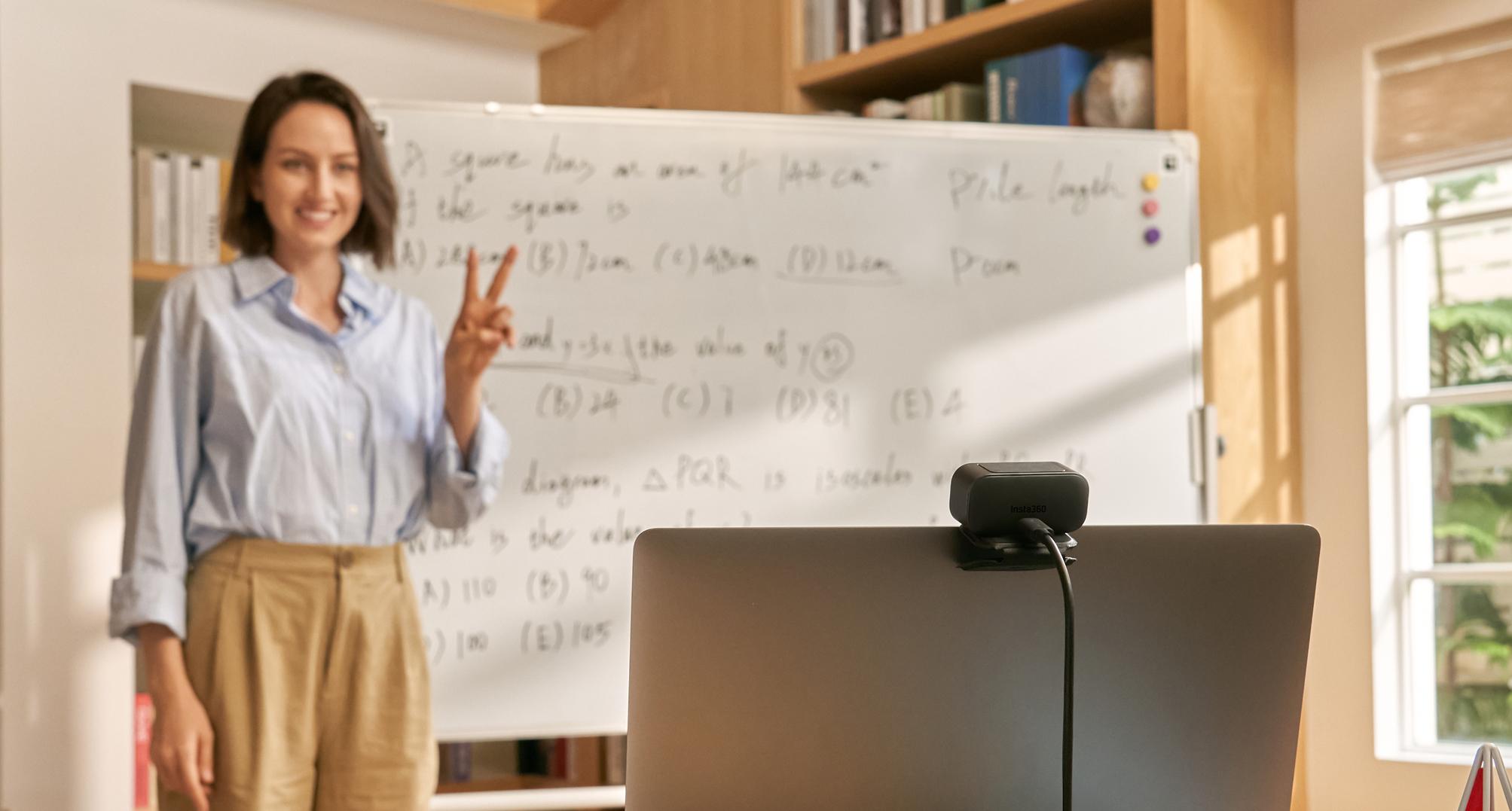 Insta360 Link 2 & Link 2C - 4K 웹캠, 뛰어난 오디오