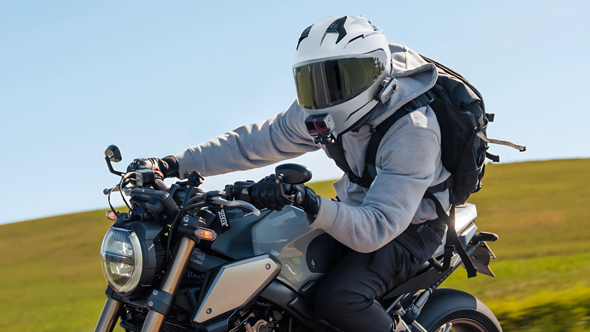 best motorcycle helmet camera - insta360 ace pro 2