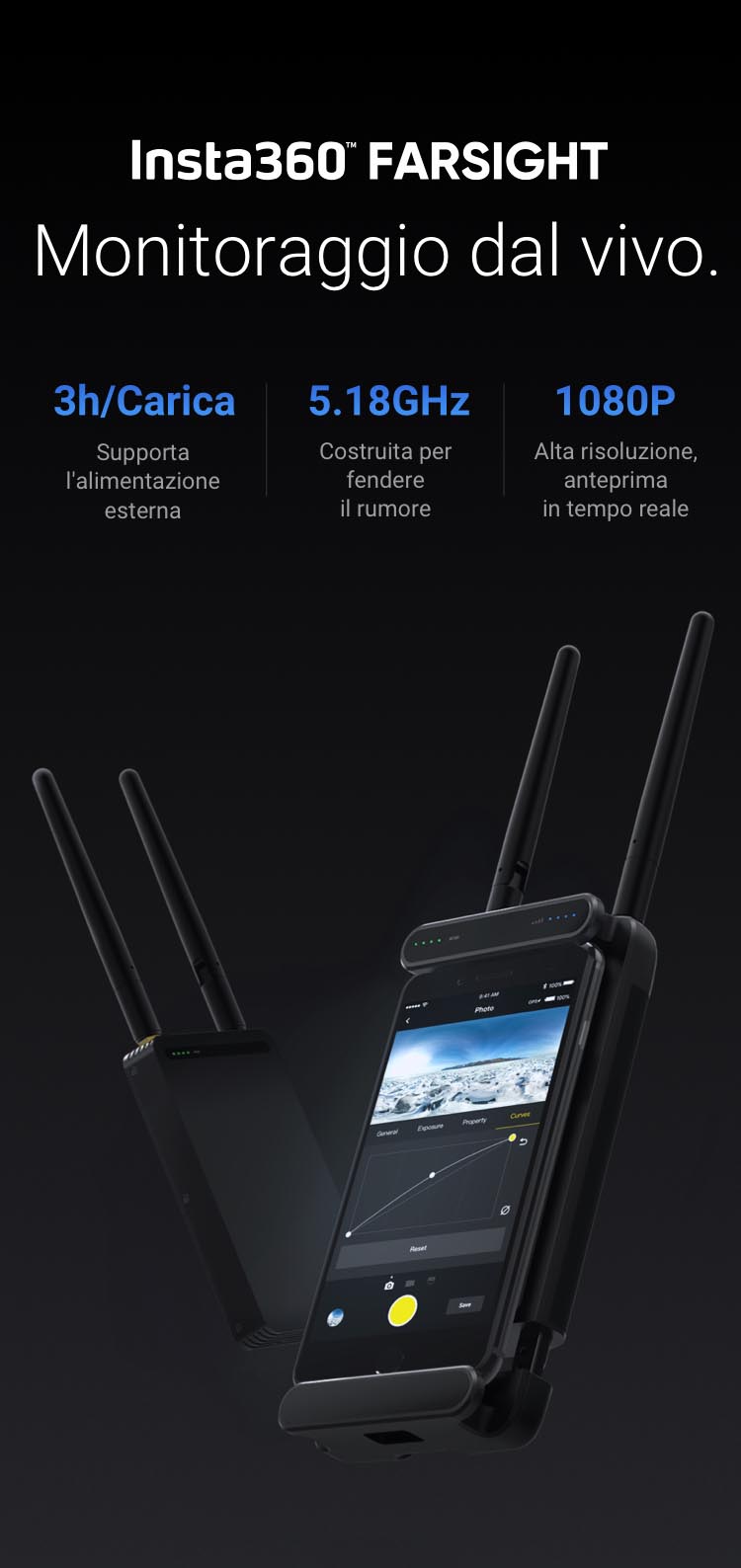 Insta360 pro2&Insta360 FARSIGHT 4. Connecting Farsight to Your