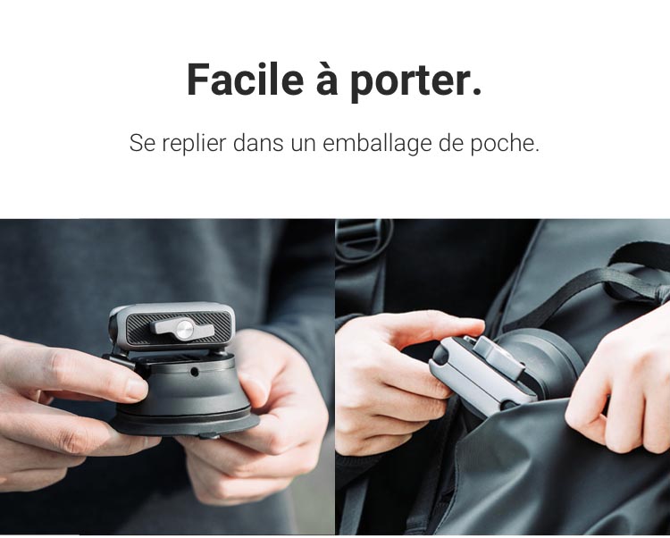 Support 5-en-1 Universel à Ventouses Pour Voiture Et Vélo Avec Perche à Selfie - Compatible GoPro, Insta360, DJI - Prise De Vue à La Troisième Personne