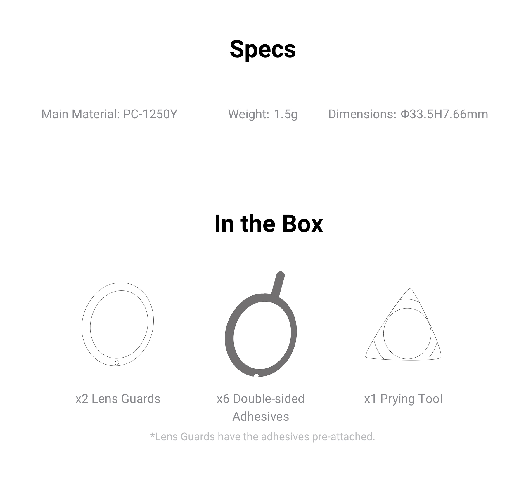 How to Install Sticky Lens Guards