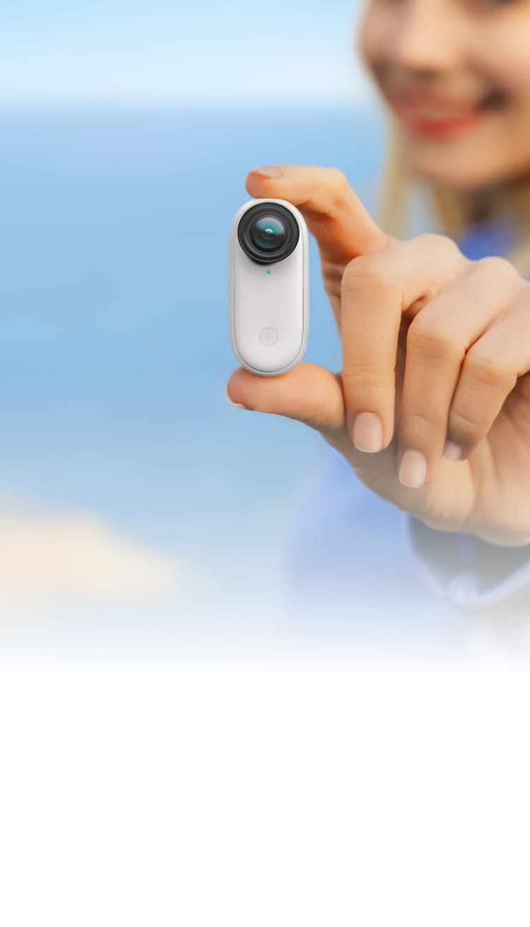オーディオ機器 イヤフォン Insta360 GO 2 - 世界最小アクションカメラ