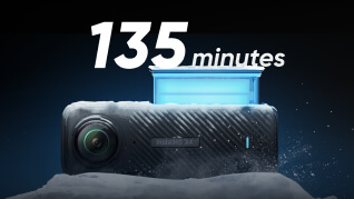 Avec une nouvelle batterie de 2290 mAh, la X4 enregistre pendant 135 minutes en 5,7K à 30 ips, soit 67 % de plus que la X3.