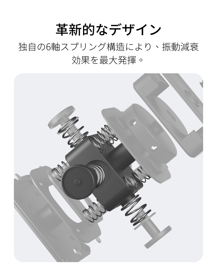 振動ダンパーを購入 - カメラの振動対策 - Insta360