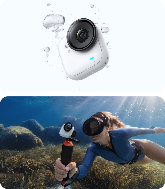 INSTA360 Insta360 GO Ultra St. Bundle Black 360-graden-camera Black