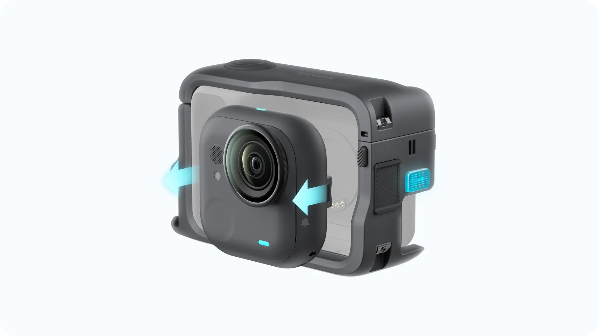 מסגרת לחיבור אביזרים למצלמת&nbsp;Go Ultra Utility frame&nbsp;מבית Insta360