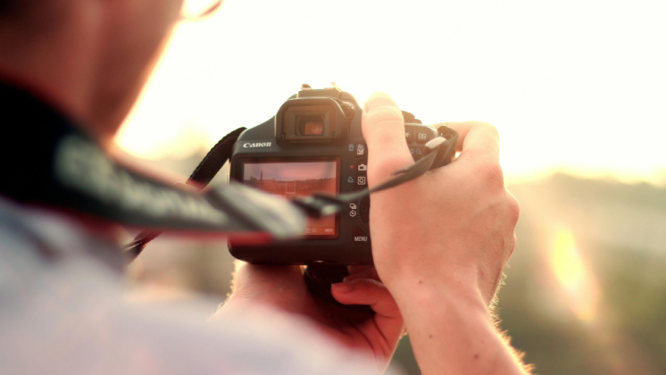 landscape camera with advanced stabilization