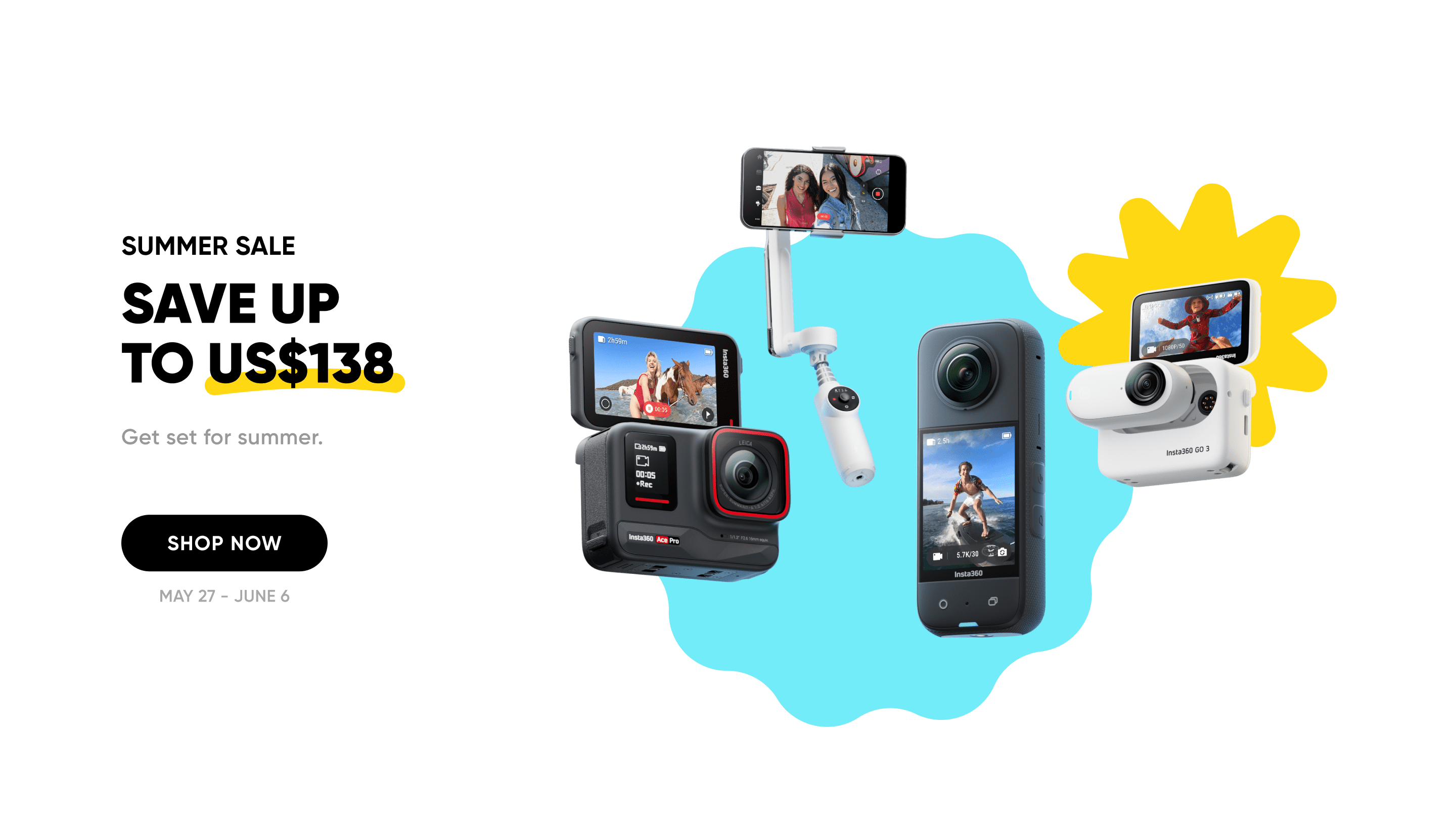 Insta360 | Action Cameras | 360 Cameras | VR Cameras