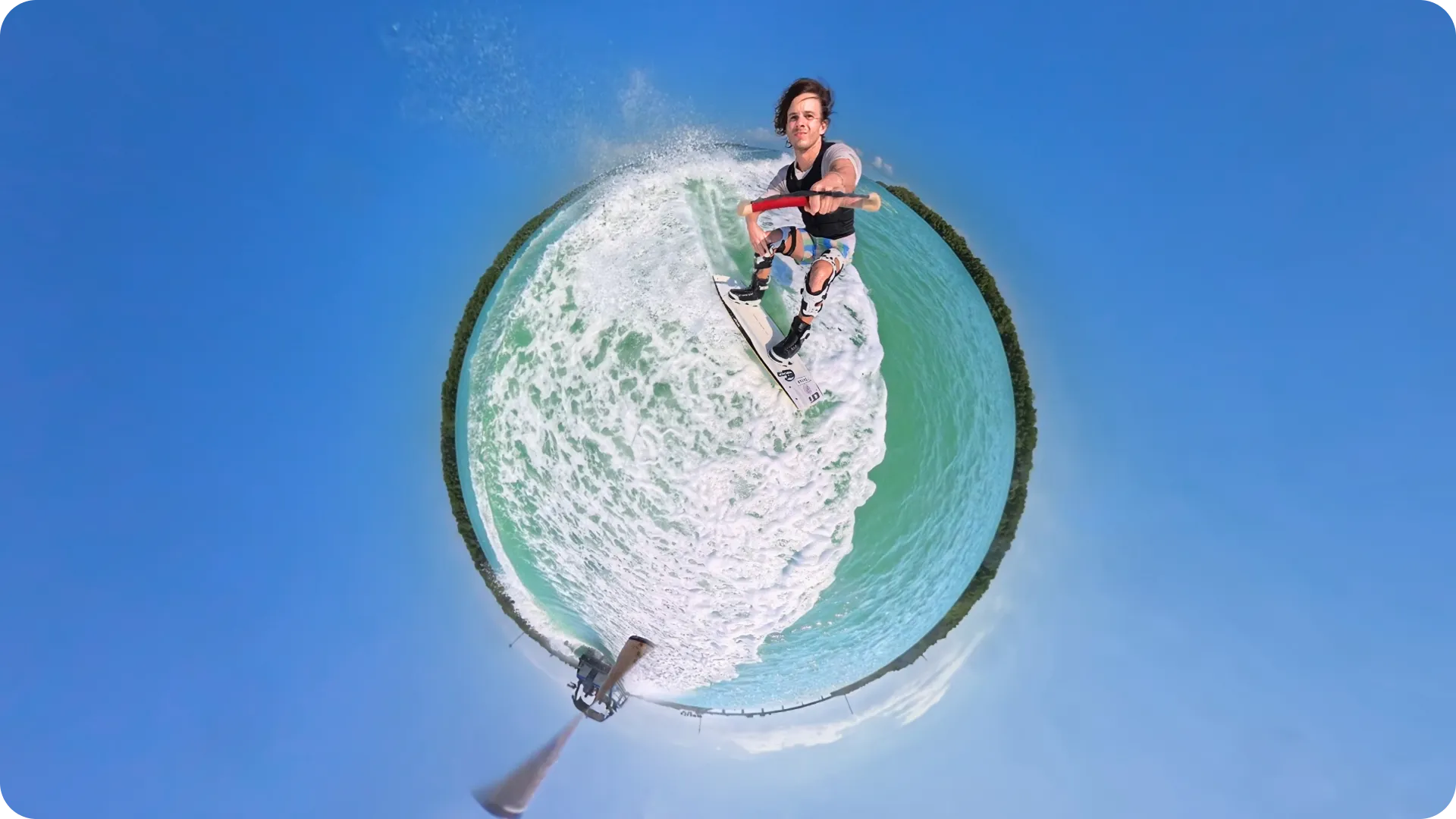 Water Sports Rope Mount Insta360 — uchwyt do liny do sportów wodnych