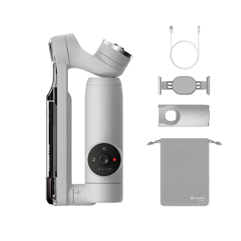 Stabilizer AI Tracking Smartphone Buy Insta360 Gimbal - Flow -