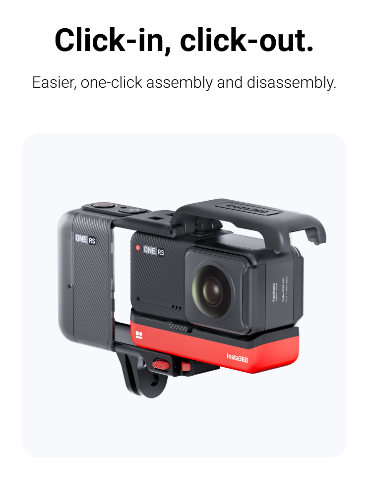 Buy ONE RS Mounting Bracket - Camera Mounts - Insta360