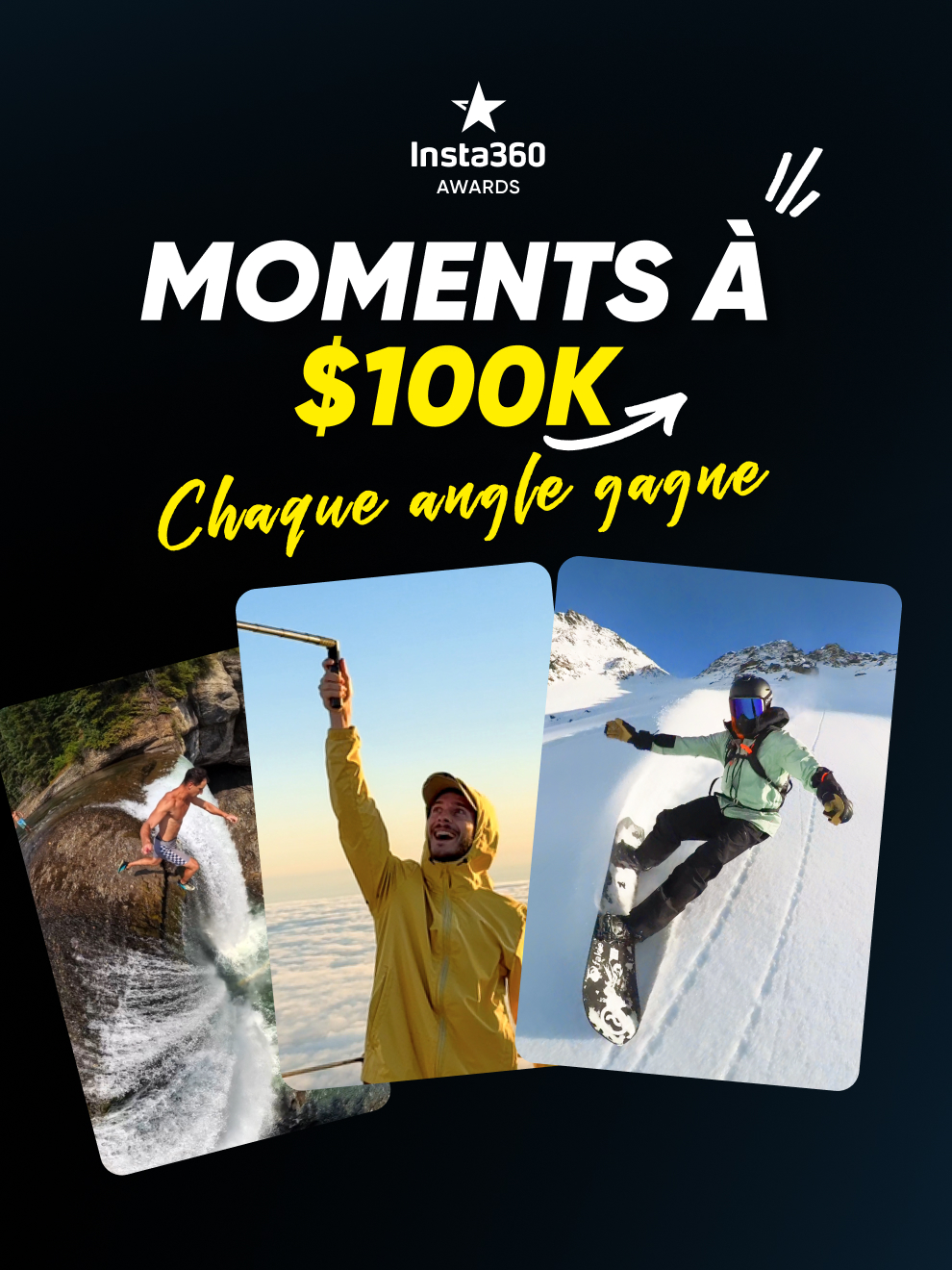 $100K MOMENTS - Votre chance de gagner 100K USD est là !