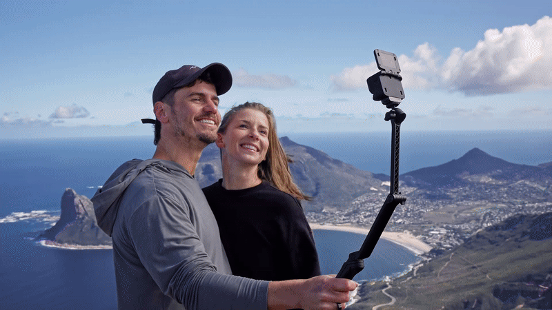 outdoor hiking shot taken by Insta360 Ace Pro 2