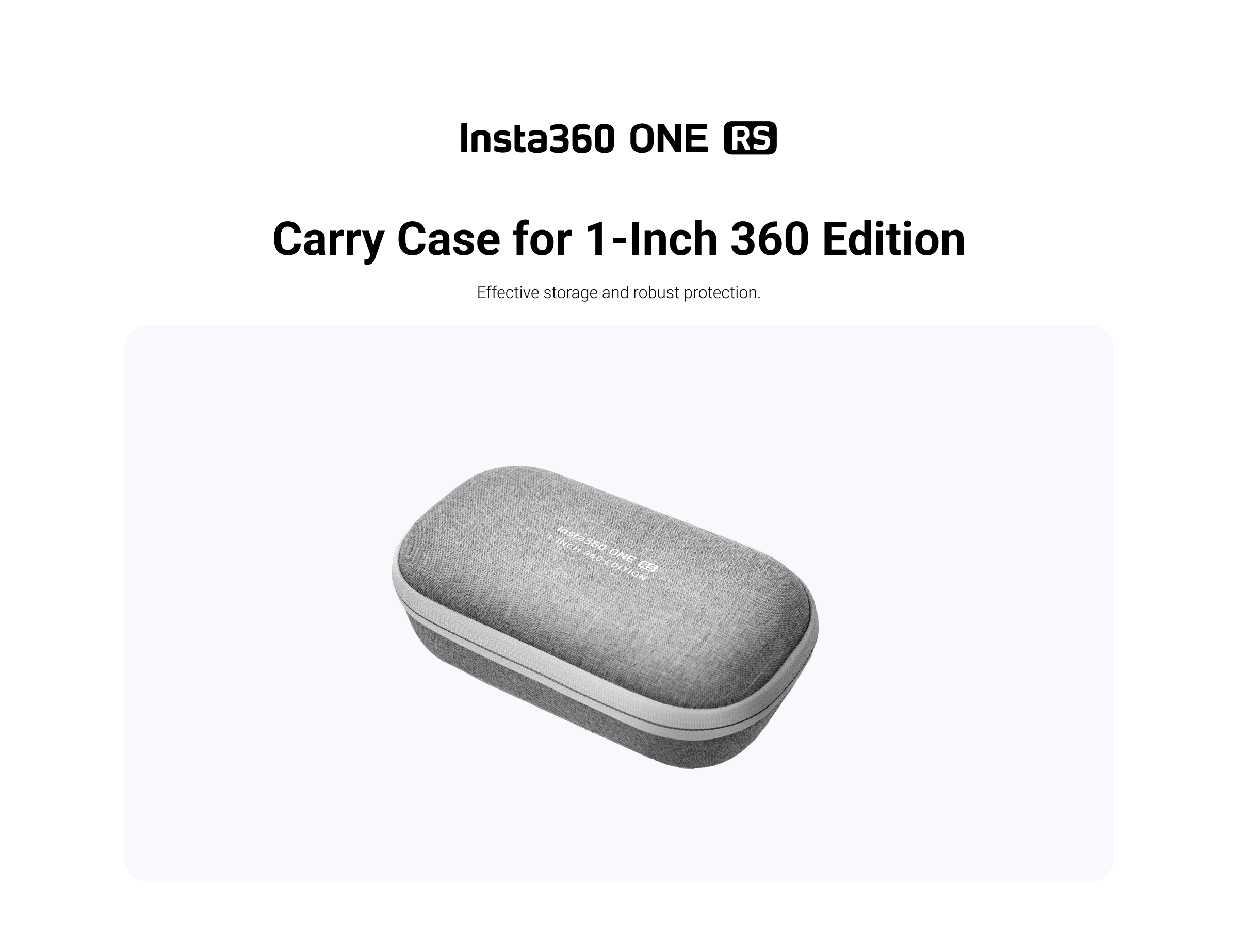 Insta360 ONE RS 1-Inch 360 Edition Taşıma Çantası