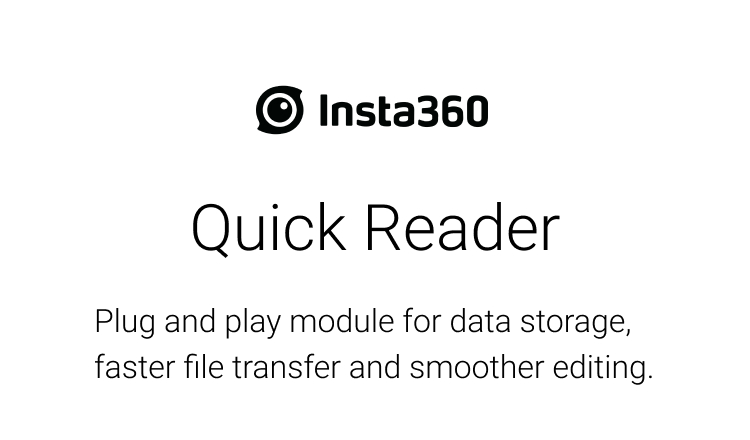 Buy Insta360 One RS Quick Reader (CINRSCR/A) - AF Marcotec