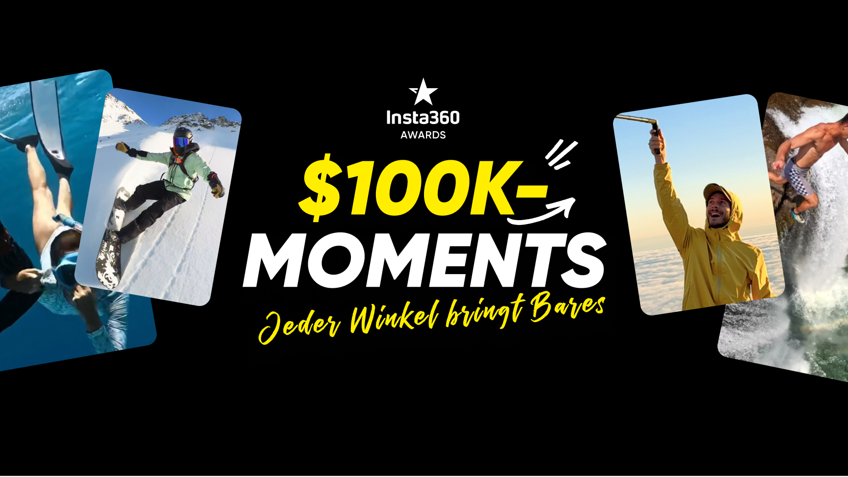 $100K MOMENTS - Deine Chance auf 10.000 USD ist hier