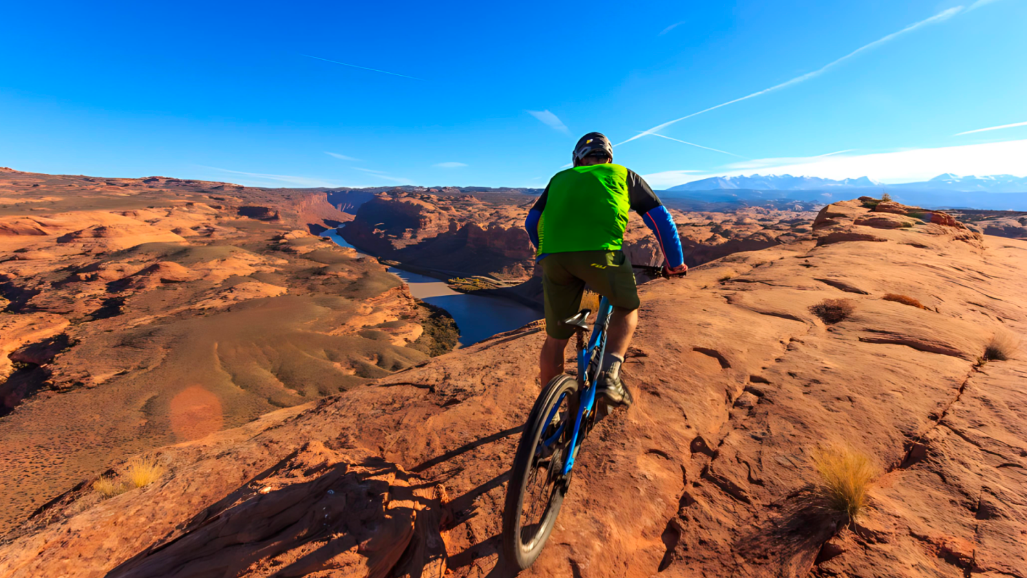best mountain biking trail - moab utah