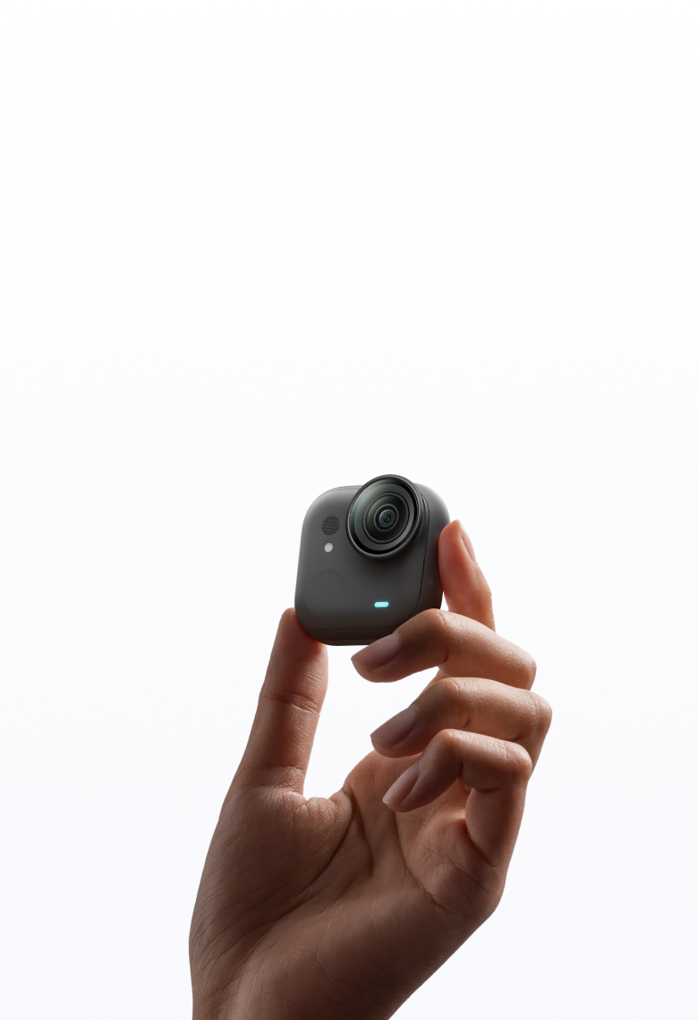 Insta360 GO Ultra Creator Bundle Midnight Black - Kleine 4K-camera, lichtgewicht en draagbaar, uitmuntend bij weinig licht, overal te monteren, FlowState-stabilisatie