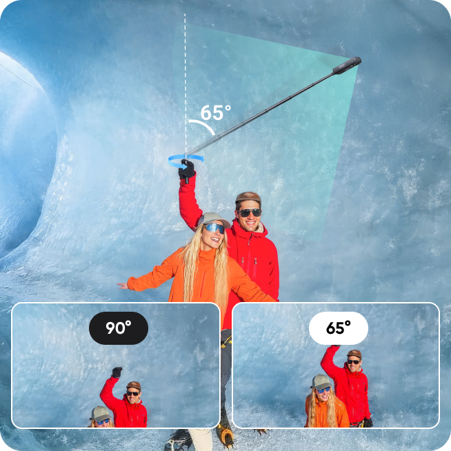 Perche à Selfie Télescopique 2 Mètres - 5 Sections En Aluminium, Longueur 44-193 Cm - Compatible Smartphones Et Caméras D'action
