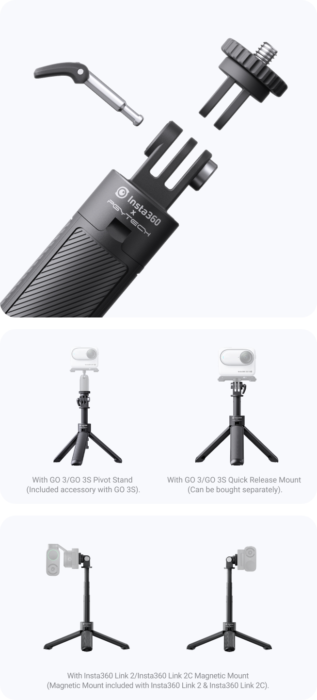 Buy Mini 2-in-1 Tripod - Camera Stand - Insta360 Buy Mini 2-in-1 Tripod - Camera Stand - Insta360