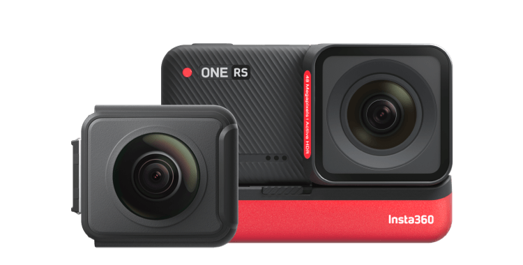 Insta360 ONE RS – Waterproof Action Camera + 360 Camera in One