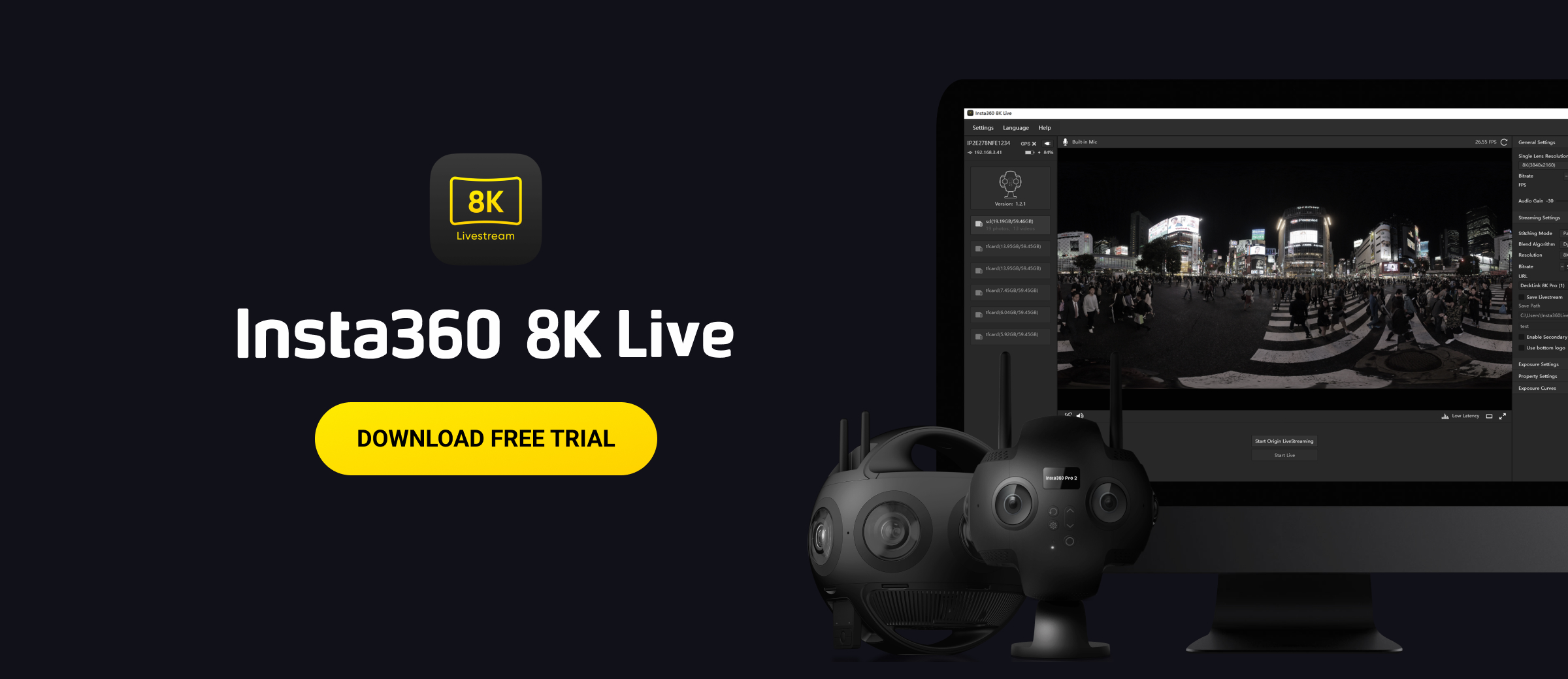 Black Charger Insta 360 Degree 8k Camera On Rent at Rs 35000/day in Mumbai