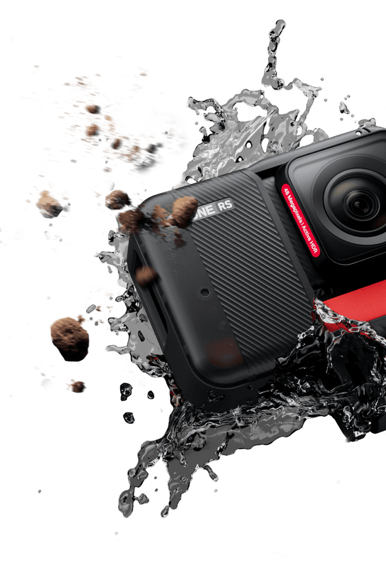 Insta360 ONE RS – Waterproof Action Camera + 360 Camera in One