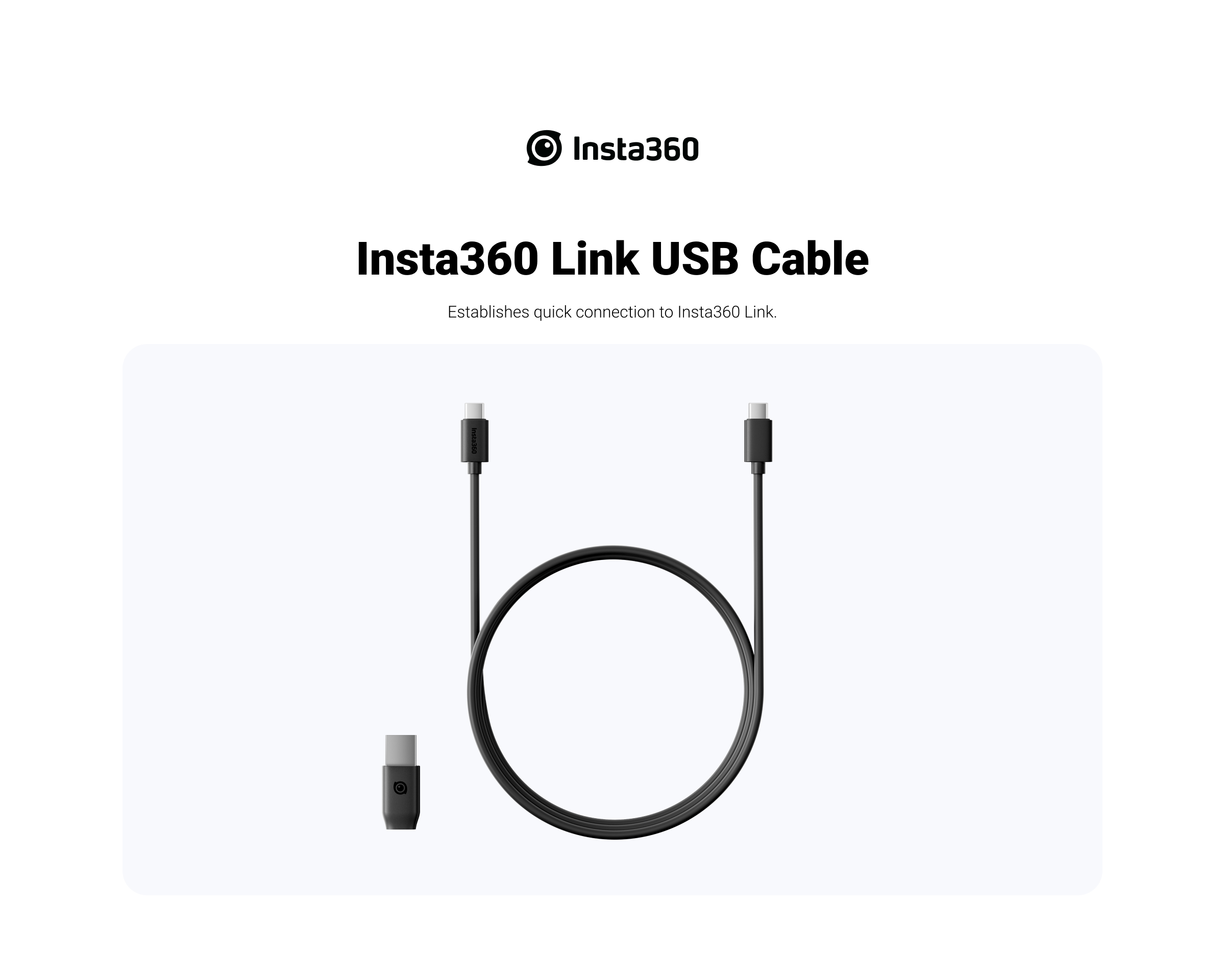 Insta360 Link USB Cable CINSABJB 842126103957