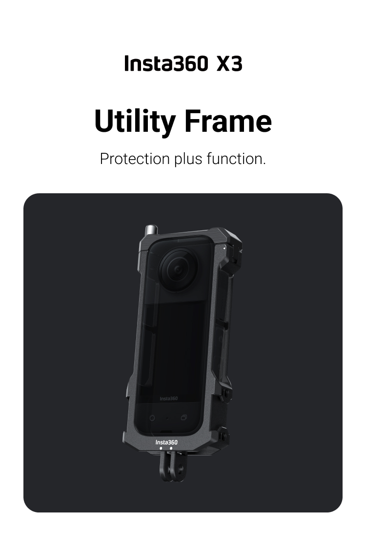 Wangldd Outer Frame Protection Bracket For Insta360 X3 Camera